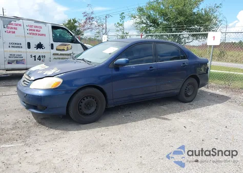 2004 Toyota Corolla Ce/Le/S from USA, damaged, VIN 1NXBR32E84Z233949